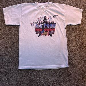 Air Show Graphic Tee - White